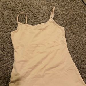 Form fitting cami